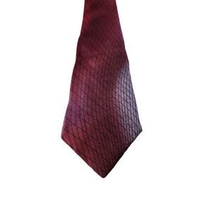 BUGATTI Men’s red Vintage Tie NWT‎